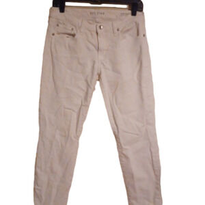 Big Star Alex Crop skinny jeans. No size tag, see measurements. Winter white .